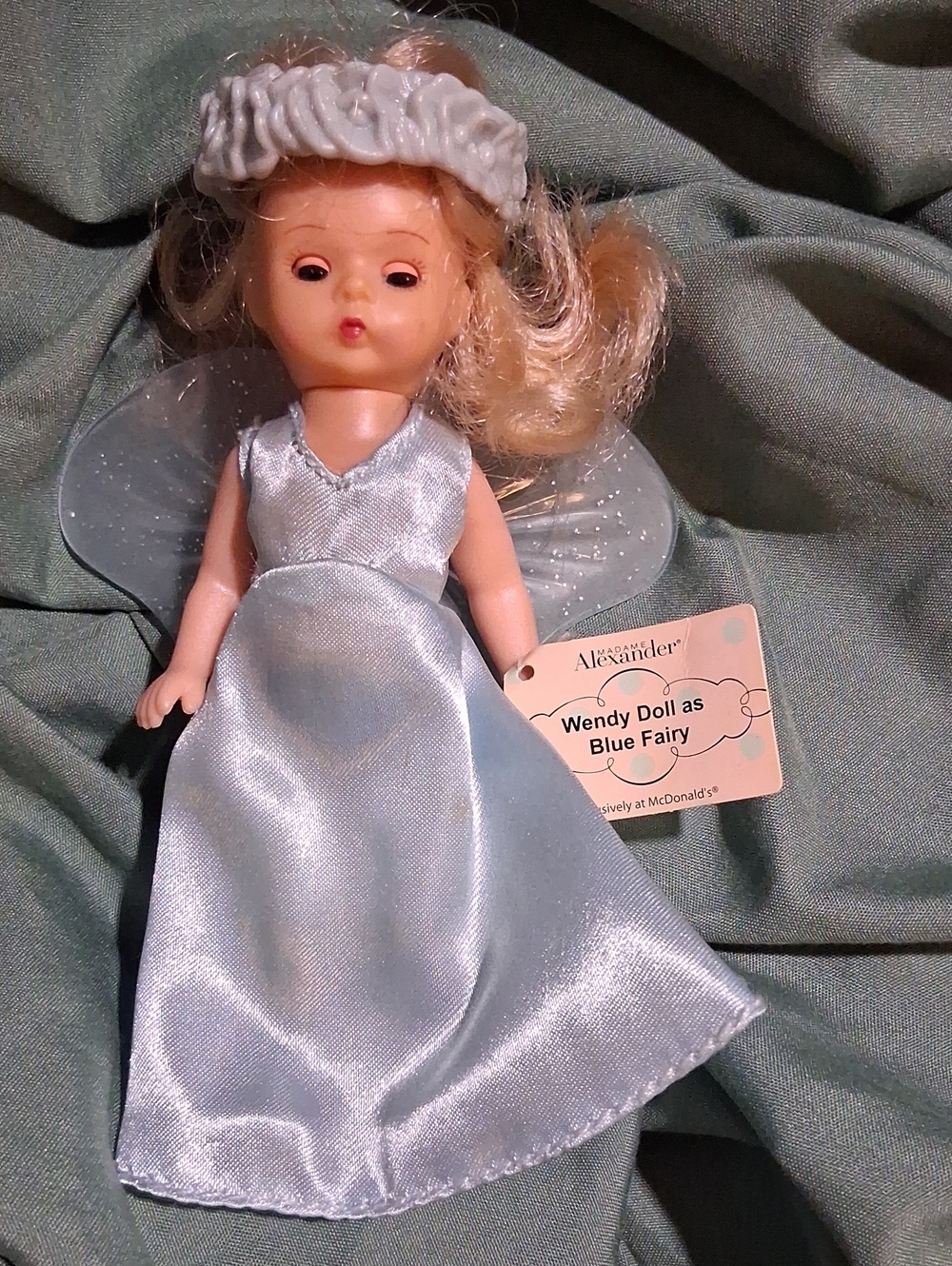 Madame Alexander Light Blue Fairy Wendy Doll with Wings